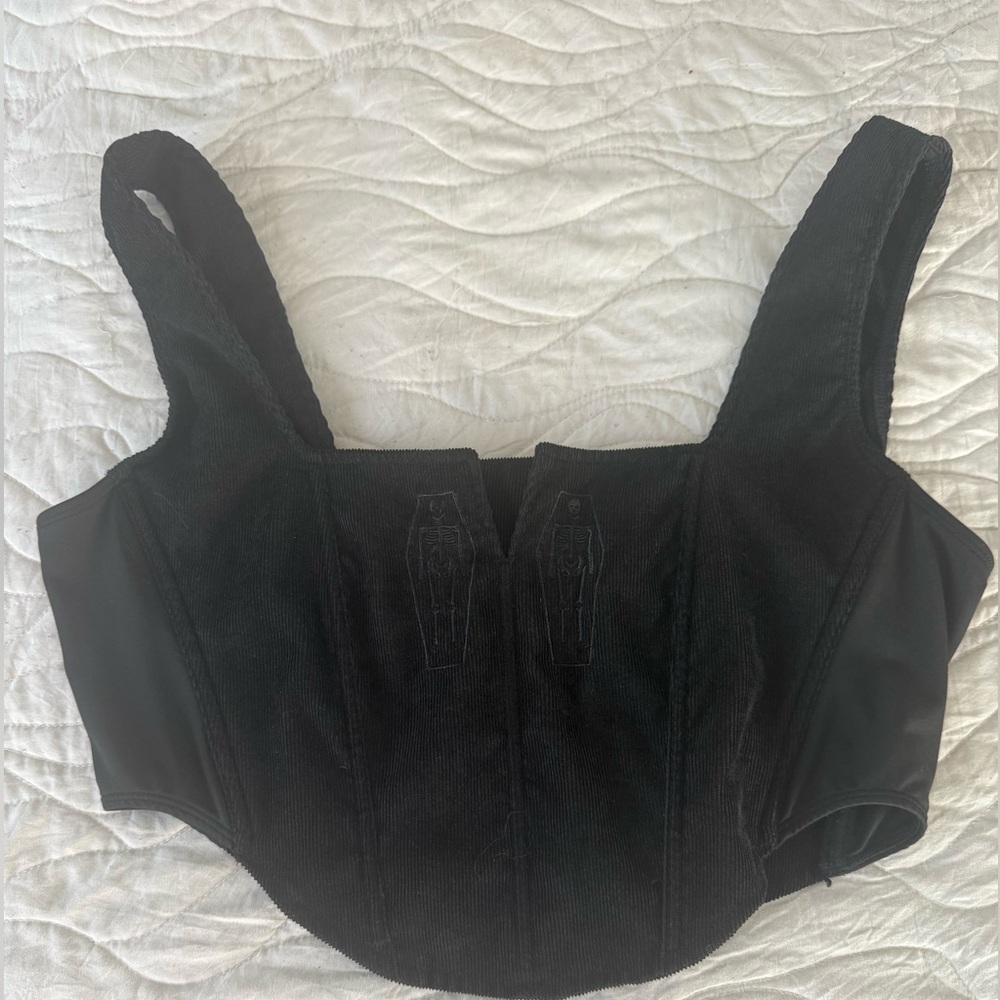 Disturbia Immortal Split Front Corset XL